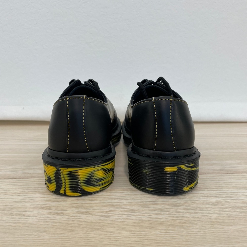 Dr. Martens 1461‎ Marbled Sole Black Leather Oxford Shoes Women's Size 5 (EU 36) - Picture 5 of 9
